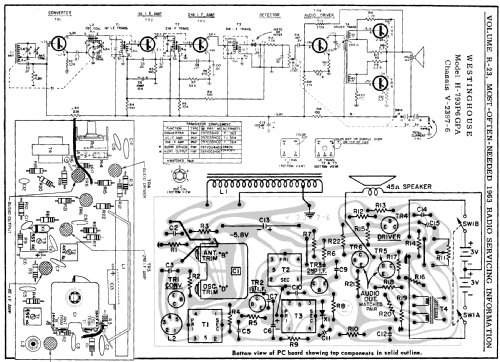 H-793P6GPA Ch= V-2397-6; Westinghouse El. & (ID = 175748) Radio