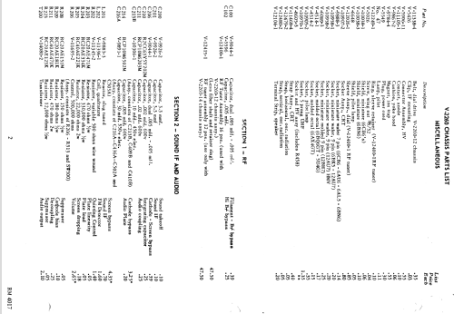 H-798T17 Ch= V-2260-12; Westinghouse El. & (ID = 1255522) Television