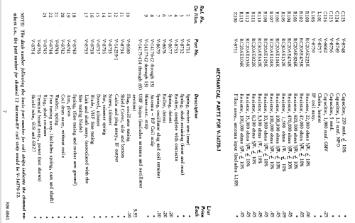 H-798T17 Ch= V-2260-15; Westinghouse El. & (ID = 1255756) Television