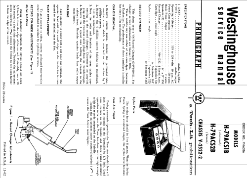 H-79ACS1B Ch= V-2522-2; Westinghouse El. & (ID = 1201928) Ton-Bild