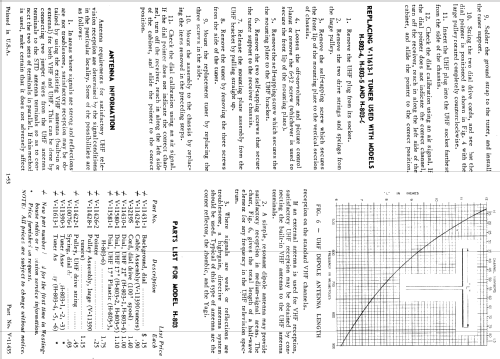 H-803-3 Ch= V-11390-1; Westinghouse El. & (ID = 1220251) Adattatore