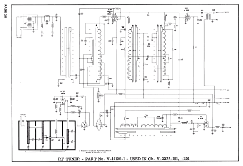 H-882TU21 Ch= V-2325-101; Westinghouse El. & (ID = 2655668) Fernseh-E