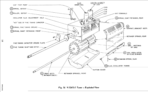 H-823KU21 Ch= V-2273-122; Westinghouse El. & (ID = 1262806) Television