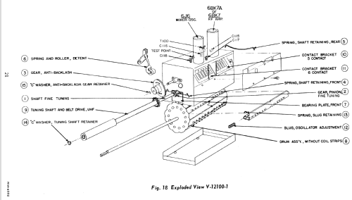 H-838K21 Ch= V-2263-15; Westinghouse El. & (ID = 1284500) Television