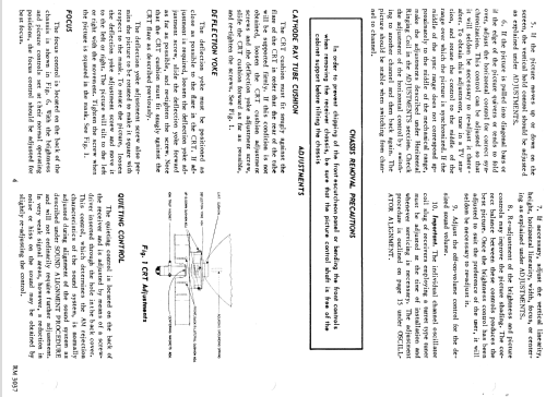 H-838K21B Ch= V-2313; Westinghouse El. & (ID = 1338087) Television