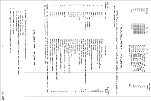 H-842T21 Ch= V-2313; Westinghouse El. & (ID = 1331654) Television