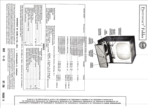 H-853K24ACh= V-2318-25; Westinghouse El. & (ID = 2663407) Televisore