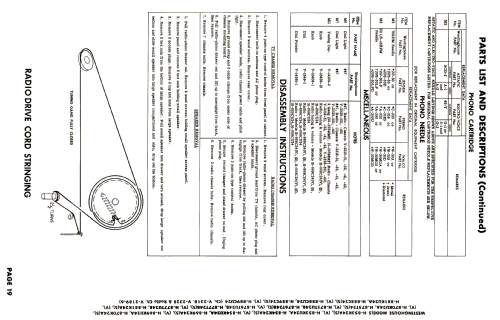 H-854K24ACh= V-2318-11; Westinghouse El. & (ID = 2662738) Télévision