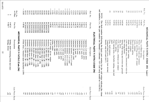 H-869KU24 Ch= V-2324; Westinghouse El. & (ID = 1337647) Television