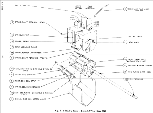 H-870K24 Ch= V-2314; Westinghouse El. & (ID = 1337980) Televisión