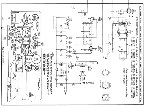 H-871N6 Ch= V-2428 ; Westinghouse El. & (ID = 183618) Radio