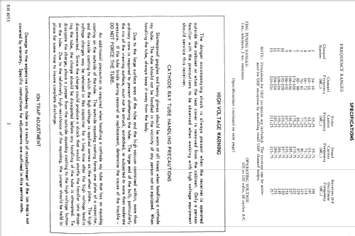 H-875T24A Ch= V-2314; Westinghouse El. & (ID = 1340556) Television