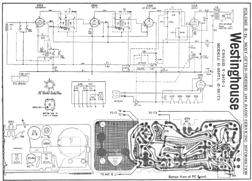 H-880T5 Ch= V-2450-1; Westinghouse El. & (ID = 183629) Radio