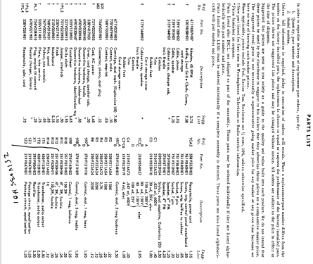 H-89ACS1 Ch= V-2523-1; Westinghouse El. & (ID = 1202415) Enrég.-R