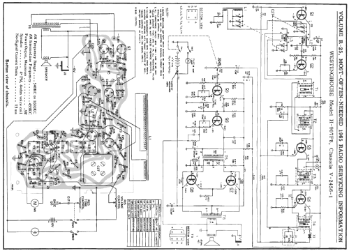 H-907P8 Ch= V-2456-1; Westinghouse El. & (ID = 194782) Radio