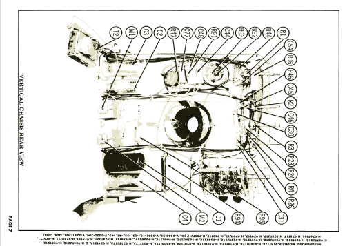 H-921T17A Ch= V-2351-304; Westinghouse El. & (ID = 2112483) Televisión