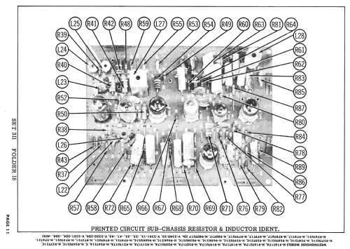 H-927T21C Ch= V-2341-25; Westinghouse El. & (ID = 2127141) Television