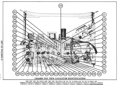 H-934T21 Ch= V-2342-14; Westinghouse El. & (ID = 2162616) Televisión