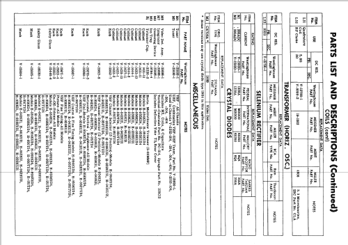 H-934T21 Ch= V-2342-14; Westinghouse El. & (ID = 2162623) Television