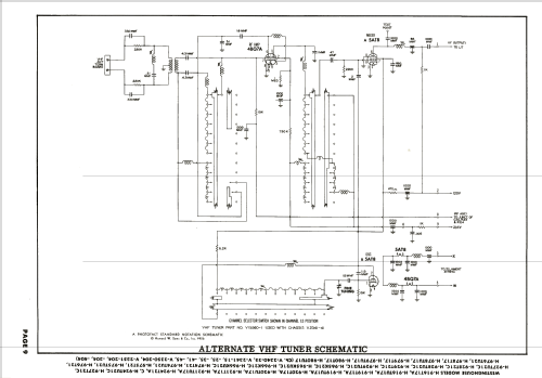 H-976TU21 Ch= V-2351-204; Westinghouse El. & (ID = 2126156) Television