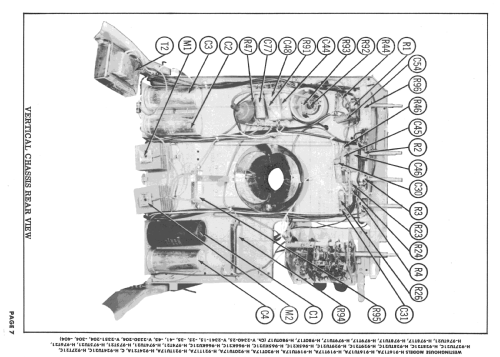H-976TU21 Ch= V-2351-204; Westinghouse El. & (ID = 2126164) Television