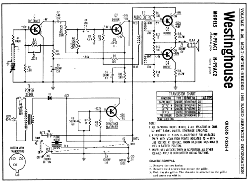 H-99AC2 Ch= V-2526-1; Westinghouse El. & (ID = 194786) R-Player