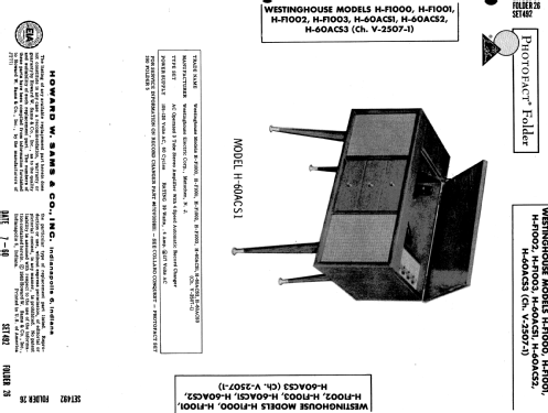 H-F1000 Ch= V-2507-1; Westinghouse El. & (ID = 592311) R-Player