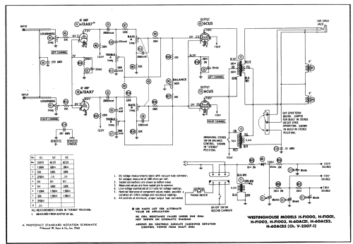 H-F1001 Ch= V-2507-1; Westinghouse El. & (ID = 592314) R-Player