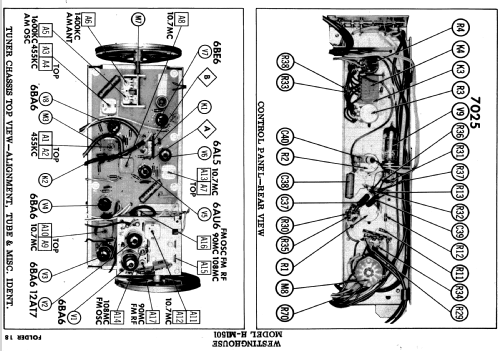 H-M1503 Ch= V-2511-2 Ch= V-2510-3; Westinghouse El. & (ID = 590023) Radio