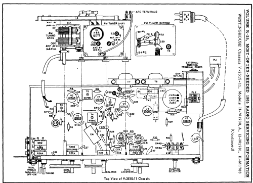 H-M1781 Ch= V-2515-11; Westinghouse El. & (ID = 194798) Radio