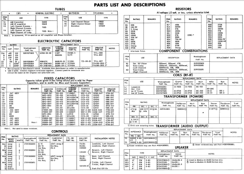 H-R1100 Ch= V-2509-1; Westinghouse El. & (ID = 559630) Radio