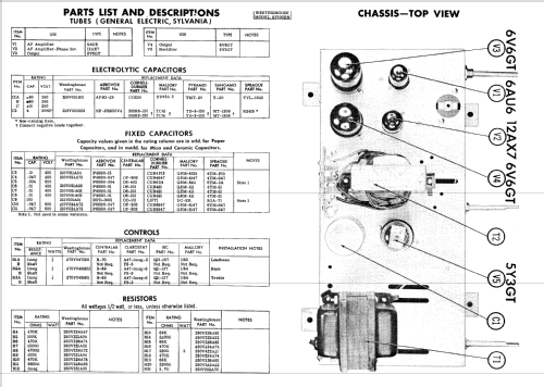 HF100BN Ch= V-2500-1; Westinghouse El. & (ID = 819167) R-Player