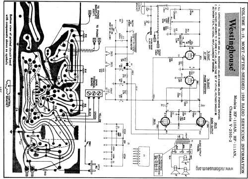 HF110AN Ch= V-2503-2; Westinghouse El. & (ID = 60751) R-Player