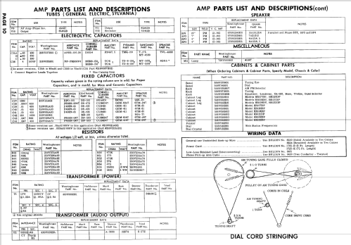 HR-121DP Ch= V-2502-3 + V-2501-2; Westinghouse El. & (ID = 774614) Radio