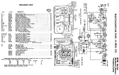 Juke Radio WR-100; Westinghouse El. & (ID = 573375) Radio