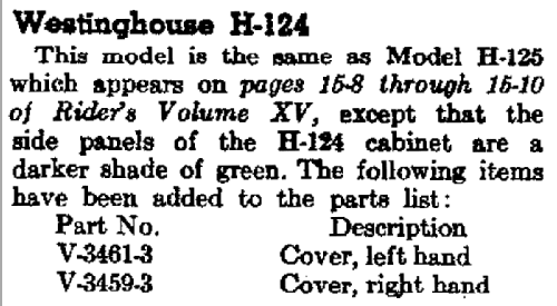 'Little Jewel' 'Refrigerator' H-124; dark green; Westinghouse El. & (ID = 585291) Radio