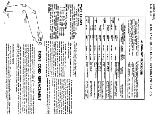 M103; Westinghouse El. & (ID = 584369) Radio