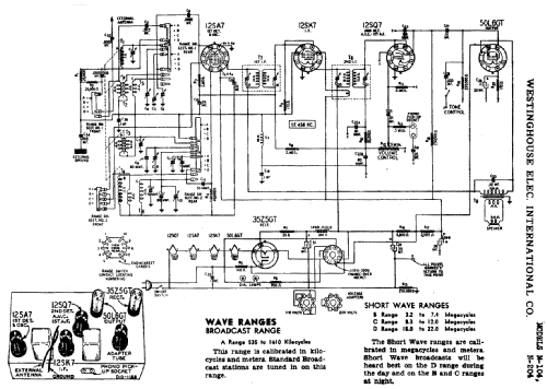 N-204; Westinghouse El. & (ID = 588895) Radio