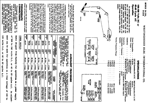 N-204; Westinghouse El. & (ID = 588896) Radio