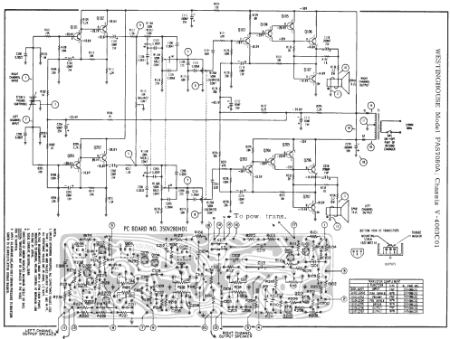 PAS7080A Ch= V-4003C01; Westinghouse El. & (ID = 209857) Ton-Bild