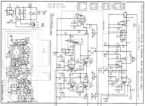 RLF-1090A Ch= V-2598-1; Westinghouse El. & (ID = 209894) Radio