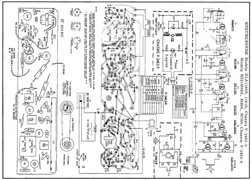 RS31M08A Ch= V-2463-8; Westinghouse El. & (ID = 209878) Radio