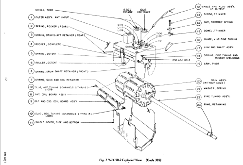 V-2313 Ch= V-2313; Westinghouse El. & (ID = 1288124) Television