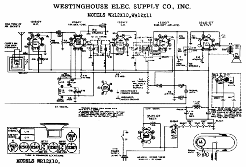 WR12X10; Westinghouse El. & (ID = 584294) Radio