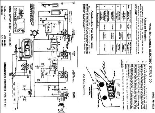 WR-12X4; Westinghouse El. & (ID = 589208) Radio