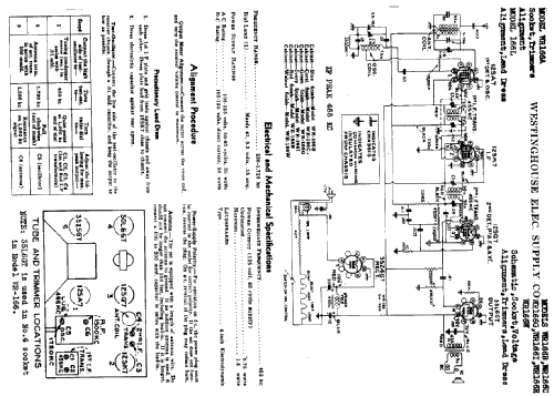 WR166B; Westinghouse El. & (ID = 579156) Radio