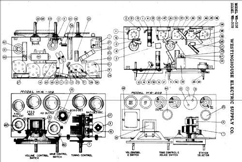 WR-209 ; Westinghouse El. & (ID = 575349) Radio