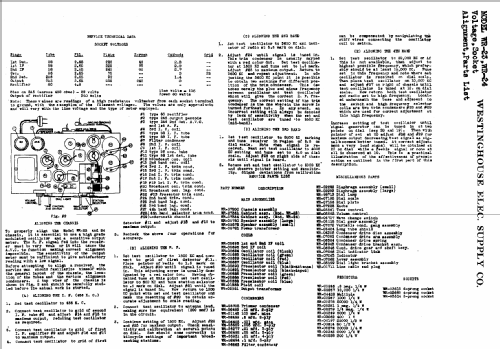 WR-23 ; Westinghouse El. & (ID = 573265) Radio