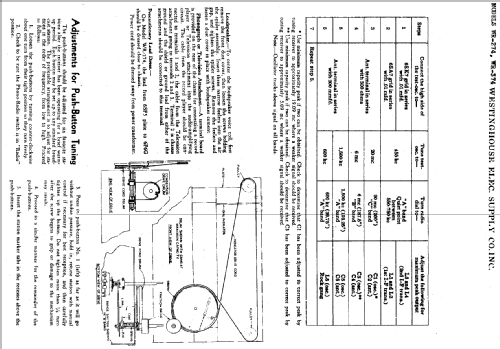 WR274; Westinghouse El. & (ID = 580645) Radio