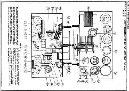 WR-310 ; Westinghouse El. & (ID = 454877) Radio